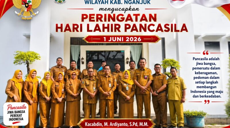 Kacabdin Nganjuk: Pancasila Jiwa Bangsa dan Pedoman Utama Pendidikan Berakhlak