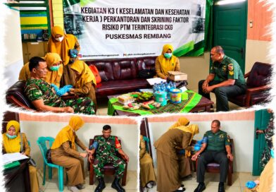 Prajurit Sehat, Tugas Kuat: Personel Koramil 12/Rembang Jalani Skrining Kesehatan