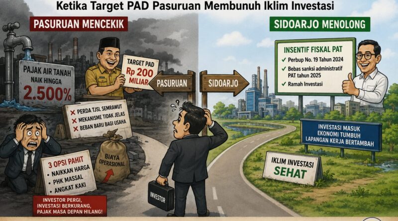 Menembak Kaki Sendiri: Ketika Target PAD Pasuruan Membunuh Iklim Investasi