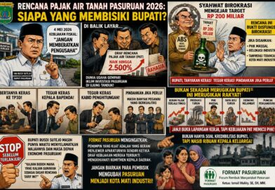 Rencana Pajak Air Tanah Pasuruan 2026: Siapa yang Membisiki Bupati?