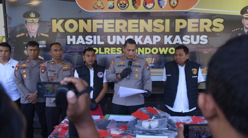 Tindakan Tegas Terukur, Polres Bondowoso Amankan Tersangka Perampokan Berclurit*