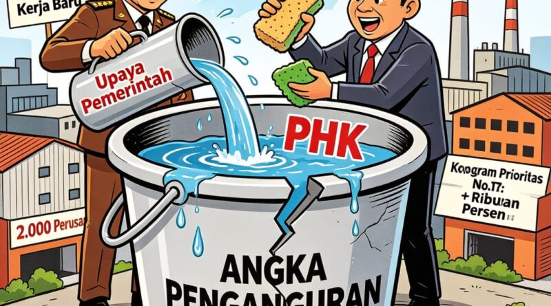 41.410 Penganggur Menunggu Janji, Pajak Air Tanah Malah Mengancam Lapangan Kerja: Pasuruan Sedang Mengisi Ember Bocor?