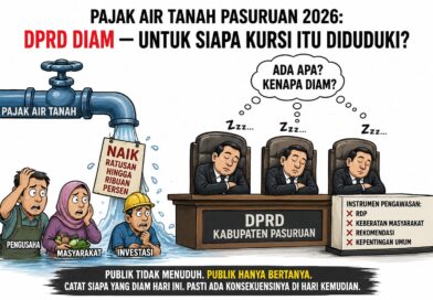 Pajak Air Tanah Pasuruan 2026: DPRD Diam — Untuk Siapa Kursi Itu Diduduki?