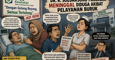 Slogan “Semua Tertolong” Jadi Ironi, Pasien BPJS di RSUD dr. R. Soedarsono Meninggal Diduga Akibat Pelayanan Buruk