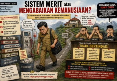 Sistem Merit atau Mengabaikan Kemanusiaan? Saat Camat Sakit Tetap Harus Menempuh Jarak Jauh.