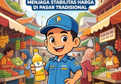 BULOG KANCA SURABAYA LAKUKAN PENJUALAN MINYAKITA UNTUK MENJAGA STABILITAS HARGA DI PASAR TRADISIONAL
