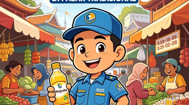 BULOG KANCA SURABAYA LAKUKAN PENJUALAN MINYAKITA UNTUK MENJAGA STABILITAS HARGA DI PASAR TRADISIONAL