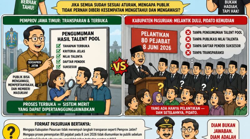 Mana Sistem Merit Itu? Pelantikan Dulu, Publik Tahu Belakangan