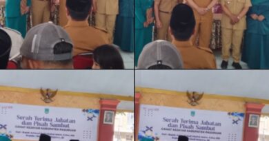 Serah Terima Jabatan Camat Kejayan, H. Budi Mulyono Ajak Seluruh Desa Perkuat Sinergi Pembangunan