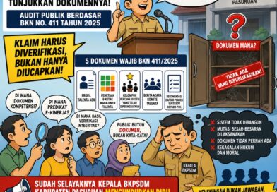 Sistem Merit Bukan Pidato: Tunjukkan Dokumennya