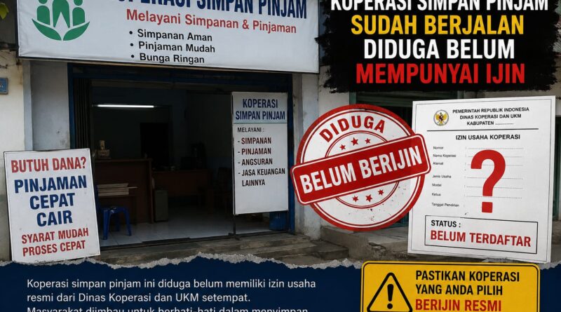 Diduga Belum Kantongi Izin, Koperasi Simpan Pinjam di Perumahan Sanres Mantup Jadi Sorotan Publik
