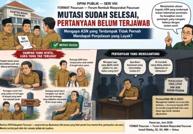 Karier Dipindahkan, Alasan Disembunyikan: Di Mana Sistem Merit Kabupaten Pasuruan?