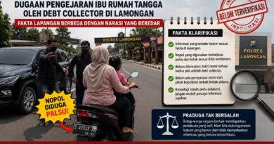Klarifikasi Dugaan Pengejaran Ibu Rumah Tangga oleh Debt Collector di Lamongan, Fakta Lapangan Berbeda dengan Narasi yang Beredar