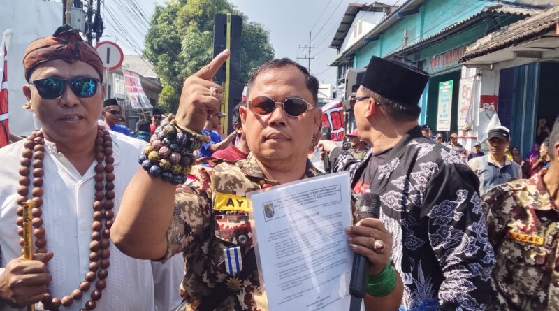 Aksi Damai“Jalur Maut” Bukwedi, GM-FKPPI dan Doa Bersama, dan Sampaikan Empat Tuntutan