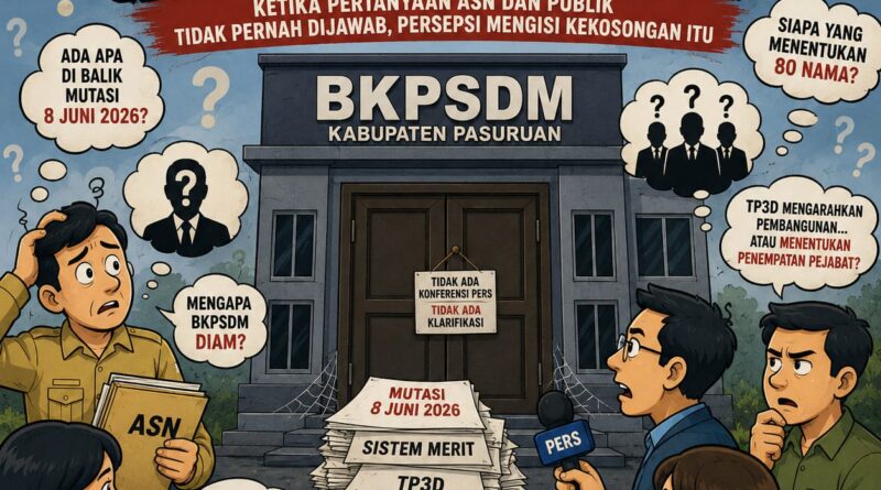 Diamnya BKPSDM Adalah Masalah: Ketika ASN dan Publik Tak Pernah Mendapat
