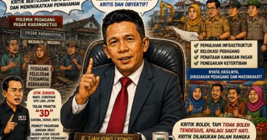 SILAKAN KRITIK,… TIDAK BOLEH TENDESIUS APALAGI SAKIT HATI