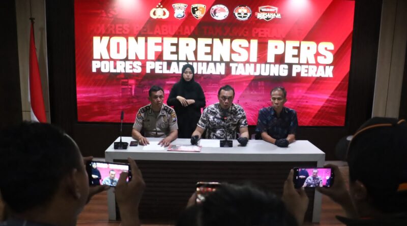 Polres Pelabuhan Tanjungperak Bongkar Jaringan Narkoba Amankan Dua Tersangka dan 292,93 Gram Sabu
