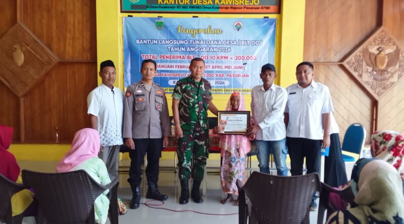 Penyaluran BLT Dana Desa Kawisrejo, 10 KPM Terima Bantuan Rp1,2 Juta