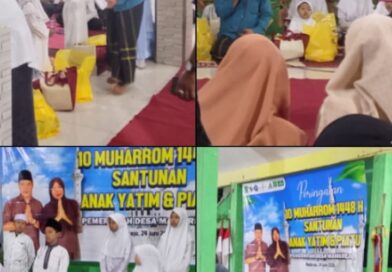Peringatan 10 Muharram 1448 H, Pemdes Manikrejo Santuni 13 Anak Yatim dan Piatu