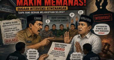 Seleksi Perangkat Desa Gogodeso Memanas, Camat Dan Kepala Desa Jadi Sorotan; Ada Apa Di Balik Upaya Mengubah Keputusan Panitia?