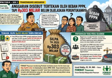 Di Balik Klaim Anggaran Tertekan, Ada Rp303 Miliar yang Belum Dirinci