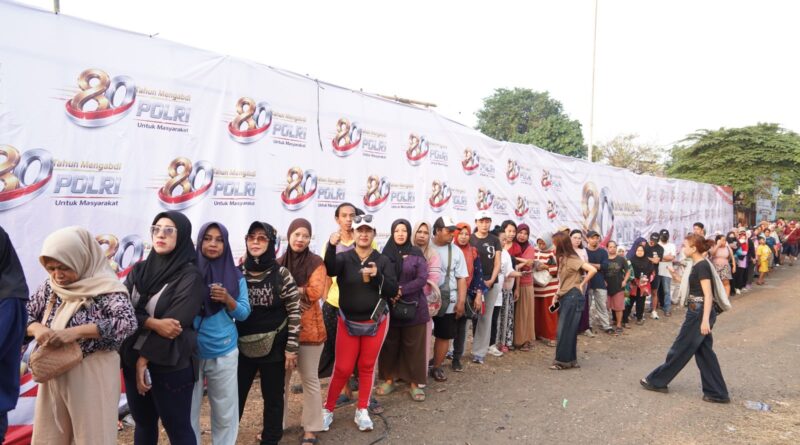 Polri Gelar Pasar Rakyat dan Bazar UMKM Serentak di Lima Wilayah, Semarakkan Hari Bhayangkara ke-80