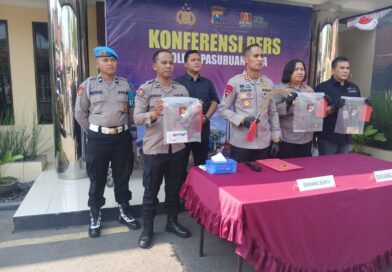 Polres Pasuruan Kota Ungkap Dua Kasus Curas, Pasutri Pelaku Ditangkap dan Dua Motor Korban Dikembalikan