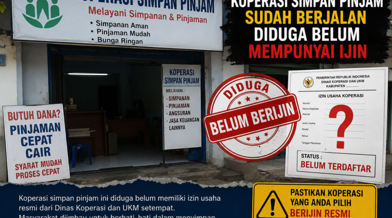 Diduga Belum Kantongi Izin, Koperasi Simpan Pinjam di Perumahan Sanres Mantup Jadi Sorotan Publik