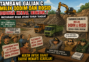 Diduga Kebal Hukum, Aktivitas Galian C di Perbatasan Gresik-Mojokerto Jadi Sorotan Warga, Penegak Hukum Dinilai Tutup Mata Adanya Tambang Galian C Tersebut