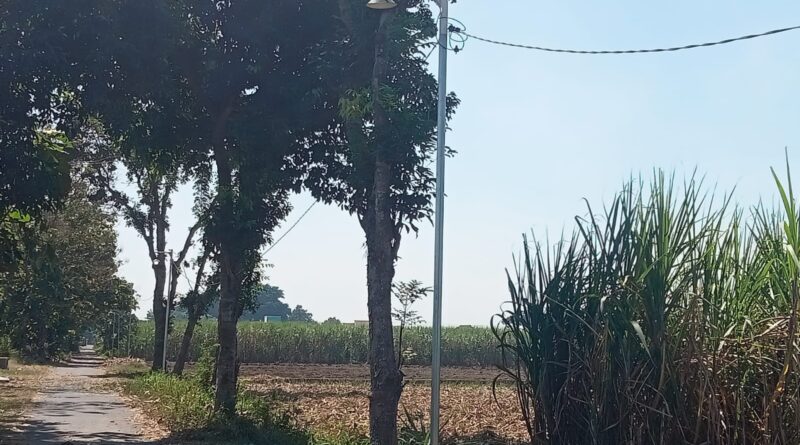 PJU Dana Desa Sidowareg: Sejumlah Lampu Terlepas, Pengawasan Pelaksanaan Pekerjaan Menjadi Sorotan
