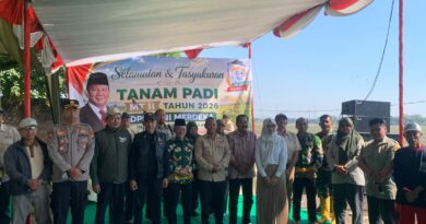Tanam Padi Serentak di Beji, Kapolsek: Wujud Sinergi Pertahankan Swasembada Pangan