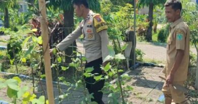Bhabinkamtibmas Polsek Bangil Dorong Ketahanan Pangan Lewat P2B di Kalirejo*