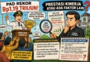 “REKOR PAD Rp1,19 Triliun: Prestasi atau Sekadar Narasi? Publik Berhak Tahu Fakta di Balik Angka.”