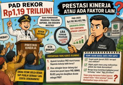 “REKOR PAD Rp1,19 Triliun: Prestasi atau Sekadar Narasi? Publik Berhak Tahu Fakta di Balik Angka.”