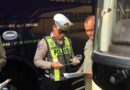 Keselamatan Penumpang Jadi Prioritas, Satlantas Polres Gresik Bersama Dirjen Hubdat Gelar Ramp Check Bus di Rest Area 726 B