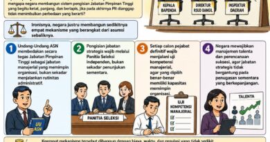 JIKA PLT DIANGGAP SAMA, UNTUK APA NEGARA MEMBANGUN SISTEM MERIT?