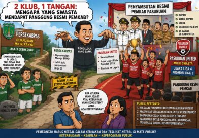 MENGAPA YANG SWASTA MENDAPAT PANGGUNG RESMI PEMKAB?