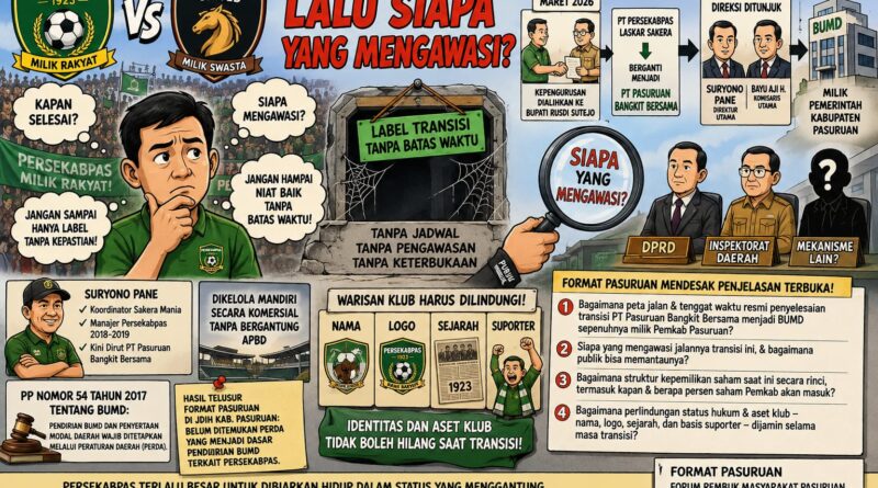 PERSEKABPAS MENUJU BUMD, TAPI SIAPA YANG MENGAWASI? JANGAN BIARKAN TRANSISI BERJALAN TANPA PETA JALAN, TENGGAT WAKTU, DAN AKUNTABILITAS