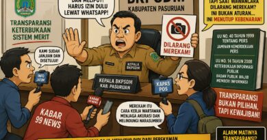 LARANG WARTAWAN MEREKAM: APAKAH BKPSDM SEDANG MEMBUNUH KETERBUKAAN INFORMASI?