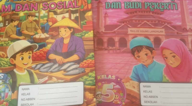 Buku LKS di SD Negeri se-Kabupaten Lamongan Disorot, Guru Sebut Harga Sudah Diatur dari Atas/Dari Dians pendidikan lamongan..