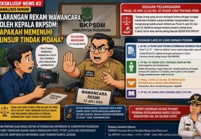 LARANGAN REKAM WAWANCARA: ADAKAH DASAR HUKUM, ATAU SEKADAR KEHENDAK PEJABAT?