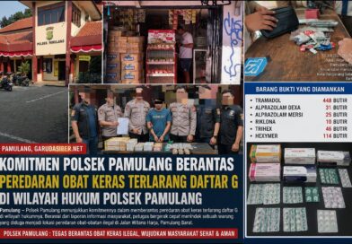 Komitmen Polsek Pamulang Berantas Peredaran Obat Keras Terlarang Daftar G di Wilayah Hukumnya