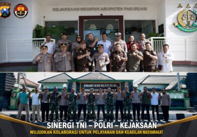 Perkuat Sinergitas Penegak Hukum, Kapolres Pasuruan Jalin Silaturahmi dengan TNI dan Kejaksaan