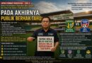 SEPAK BOLA MILIK RAKYAT TAK BOLEH DIKELOLA DALAM GELAP: PEMKAB SAATNYA MEMBUKA SEMUA ATURAN