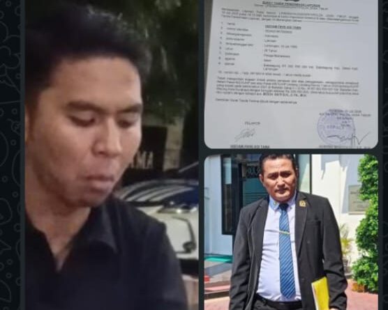 Dr.Didi Sungkono.S.H.,M.H., Oknum Pengacara di Laporkan ke Polda Jawa Timur,Diduga Tipu Gelap Masyarakat senilai 520 Juta