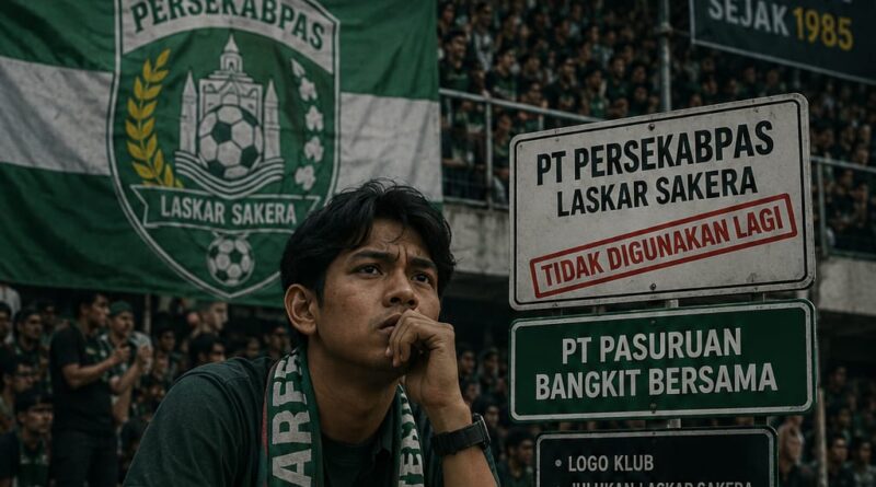 KETIKA NAMA PERUSAHAAN BERGANTI, MILIK SIAPA IDENTITAS LASKAR SAKERA?