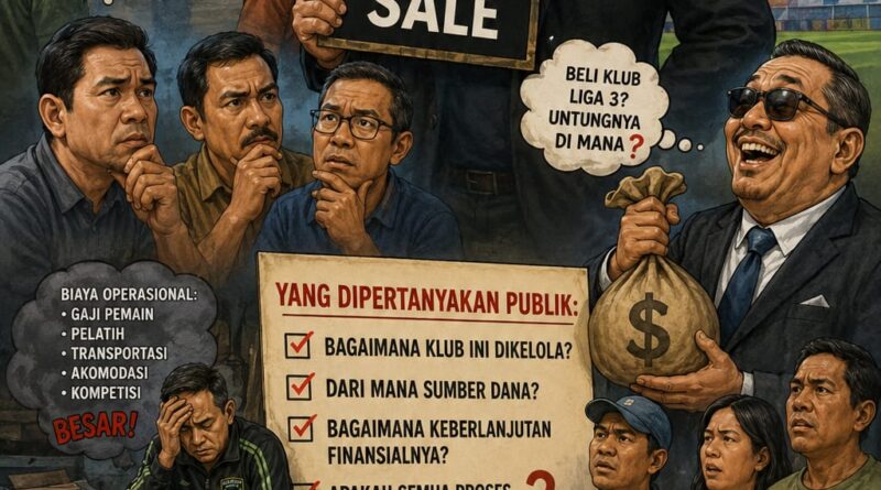“NOT FOR SALE.” LALU SIAPA YANG MAU MEMBELINYA?