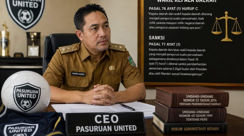 Rangkap Jabatan Wakil Bupati dan CEO: Uji Kepatuhan atau Uji Keberanian Menegakkan Hukum?