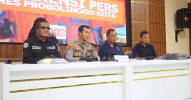 Polres Probolinggo Kota Amankan 5 Tersangka Pelempar Bondet di Mayangan