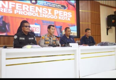 Polres Probolinggo Kota Amankan 5 Tersangka Pelempar Bondet di Mayangan
